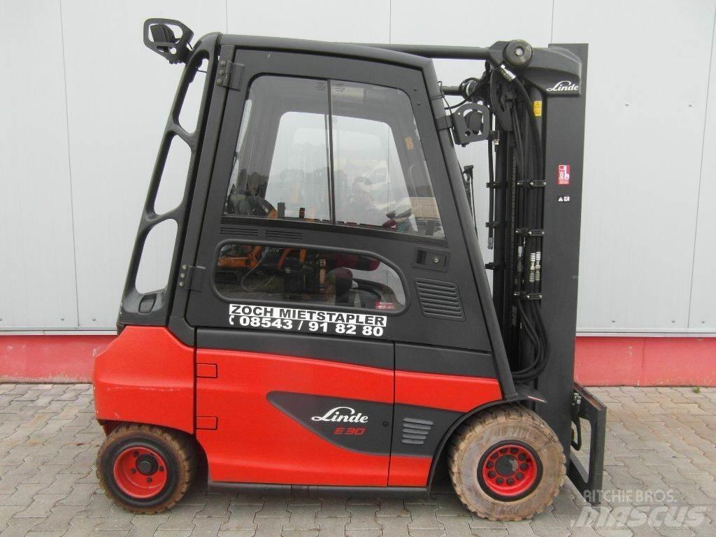 Linde E30-01-387 Elektromos targoncák