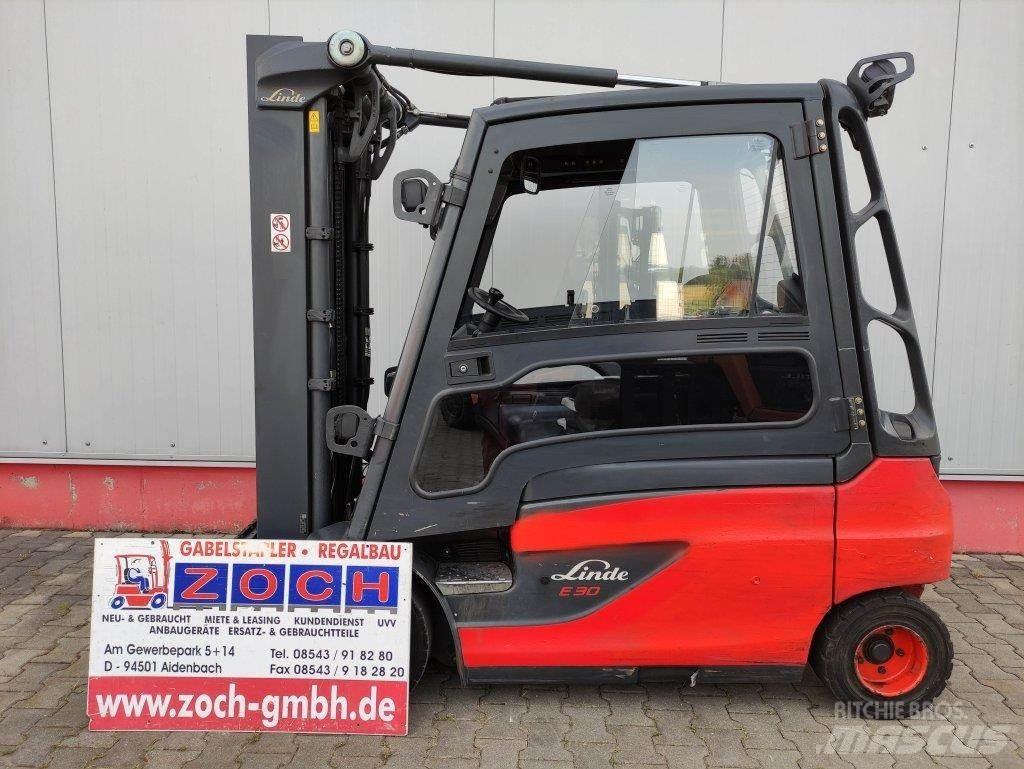 Linde E30L-01-387 Elektromos targoncák