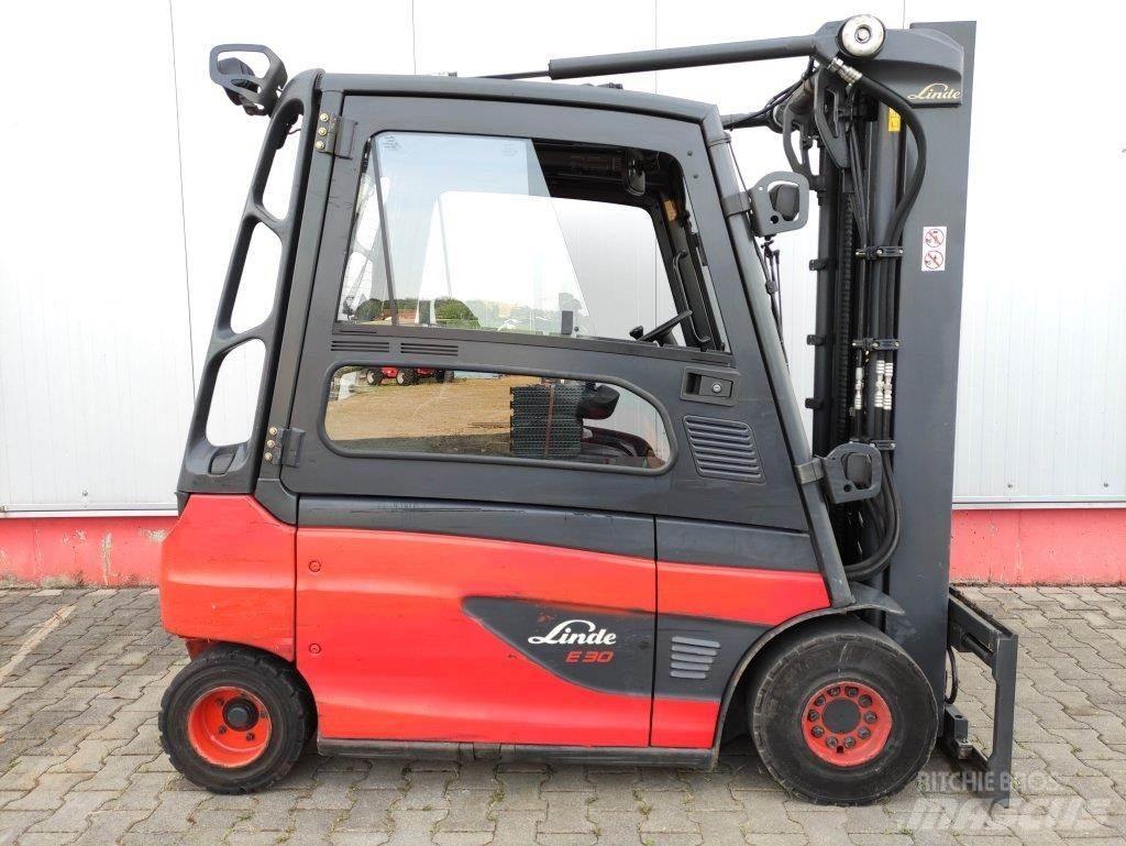 Linde E30L-01-387 Elektromos targoncák