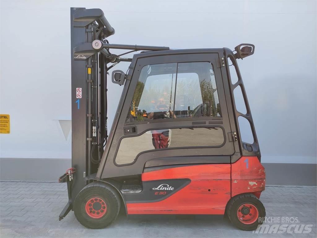 Linde E30L-01-387 Elektromos targoncák