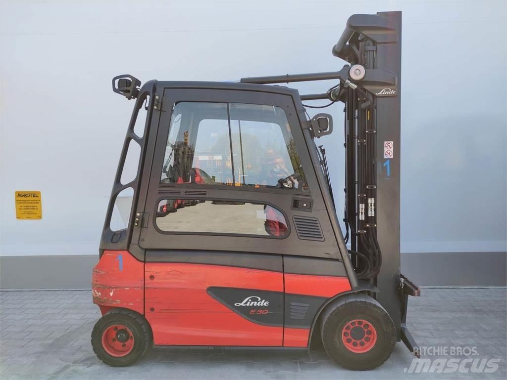 Linde E30L-01-387 Elektromos targoncák