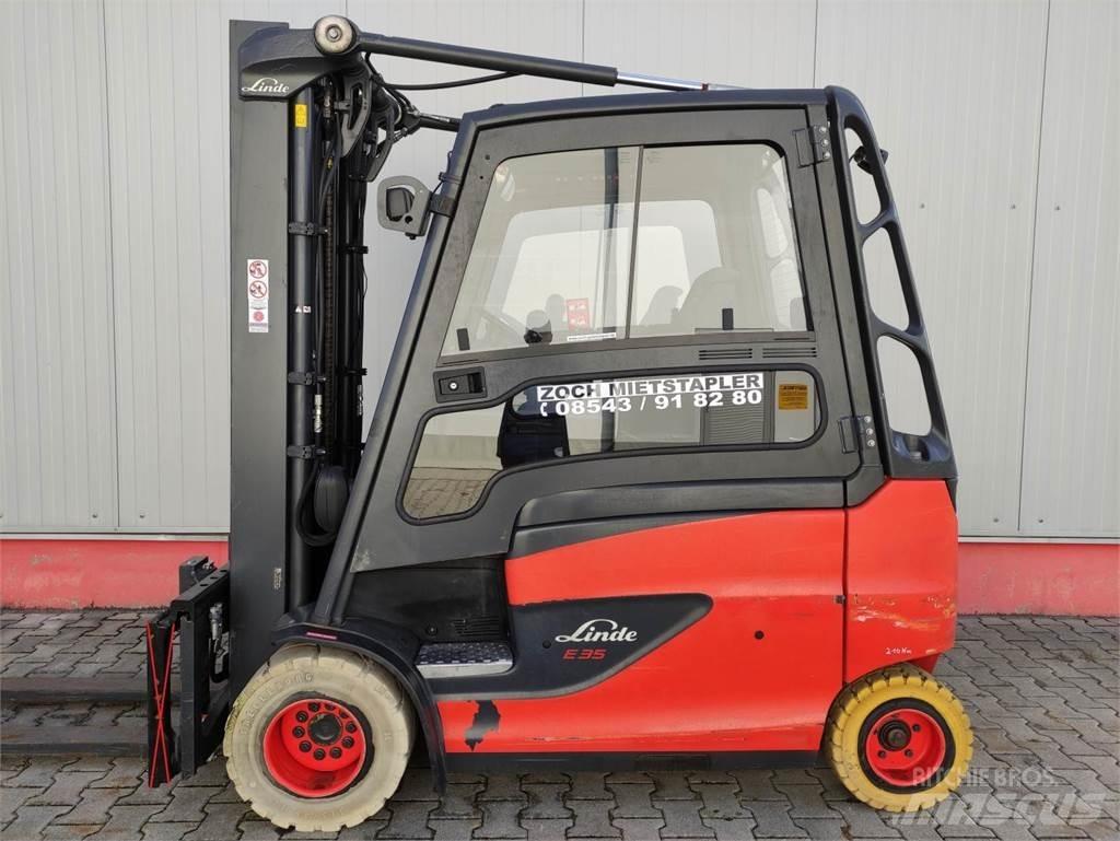Linde E35HL-01-387 Elektromos targoncák