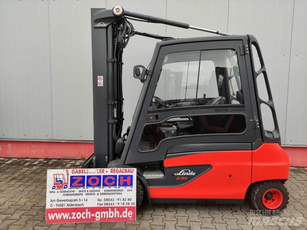 Linde E35L-01-387 Elektromos targoncák