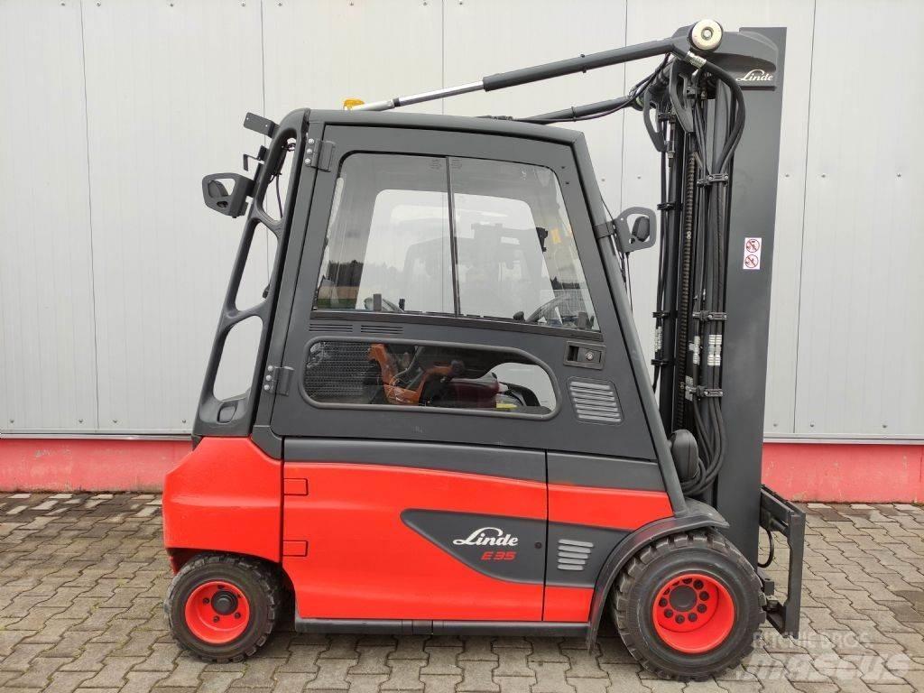 Linde E35L-01-387 Elektromos targoncák
