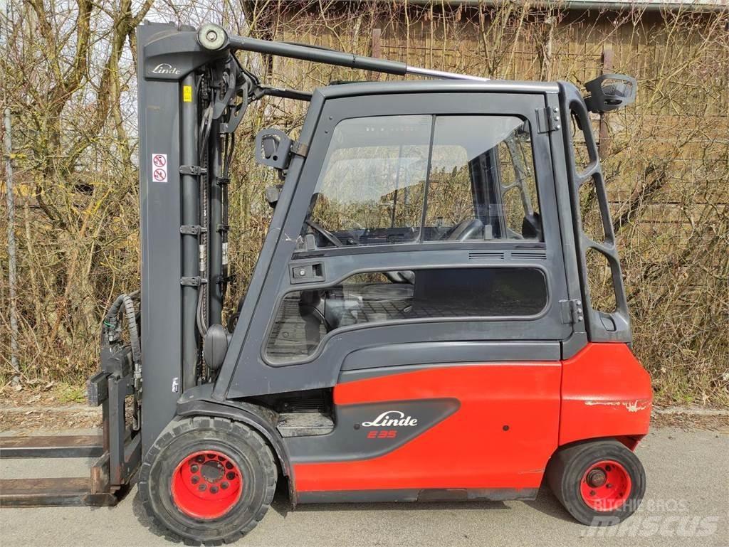 Linde E35L-01-387 Elektromos targoncák