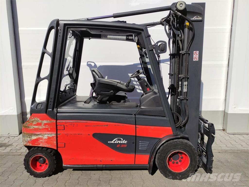 Linde E35L-01-387 Elektromos targoncák