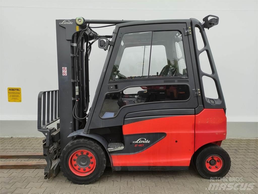 Linde E40H-01/600-388 Elektromos targoncák