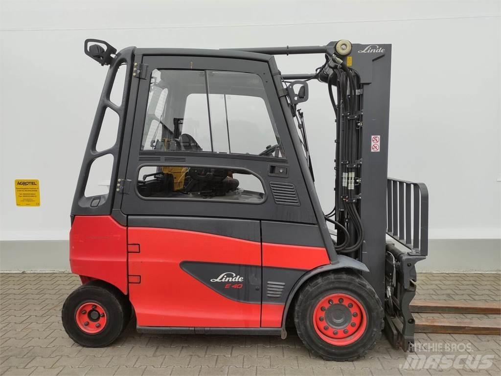 Linde E40H-01/600-388 Elektromos targoncák