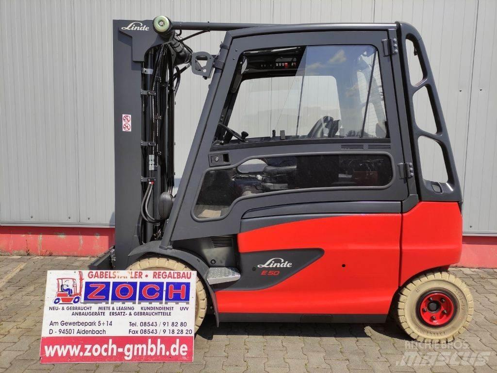 Linde E50HL-01-388 Elektromos targoncák