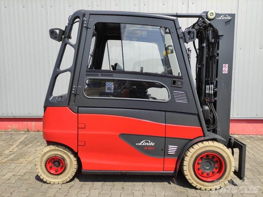 Linde E50HL-01-388 Elektromos targoncák