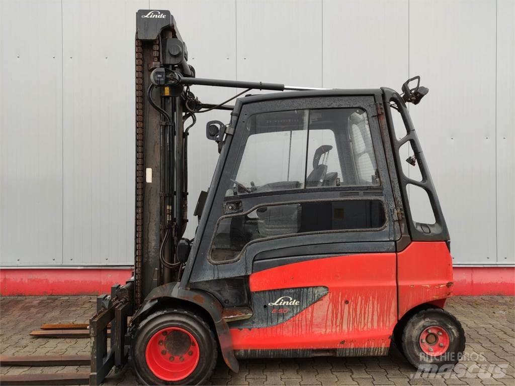 Linde E50HL-01-388 Elektromos targoncák