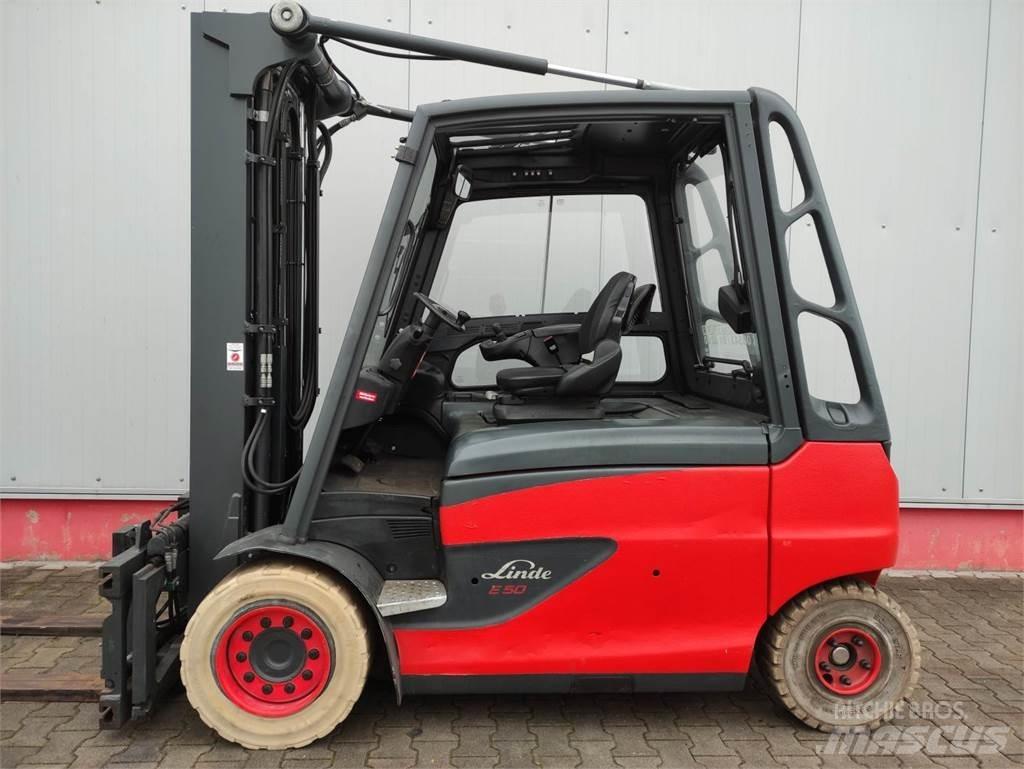 Linde E50HL-01-600 Elektromos targoncák