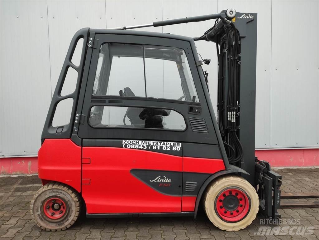 Linde E50HL-01-600 Elektromos targoncák