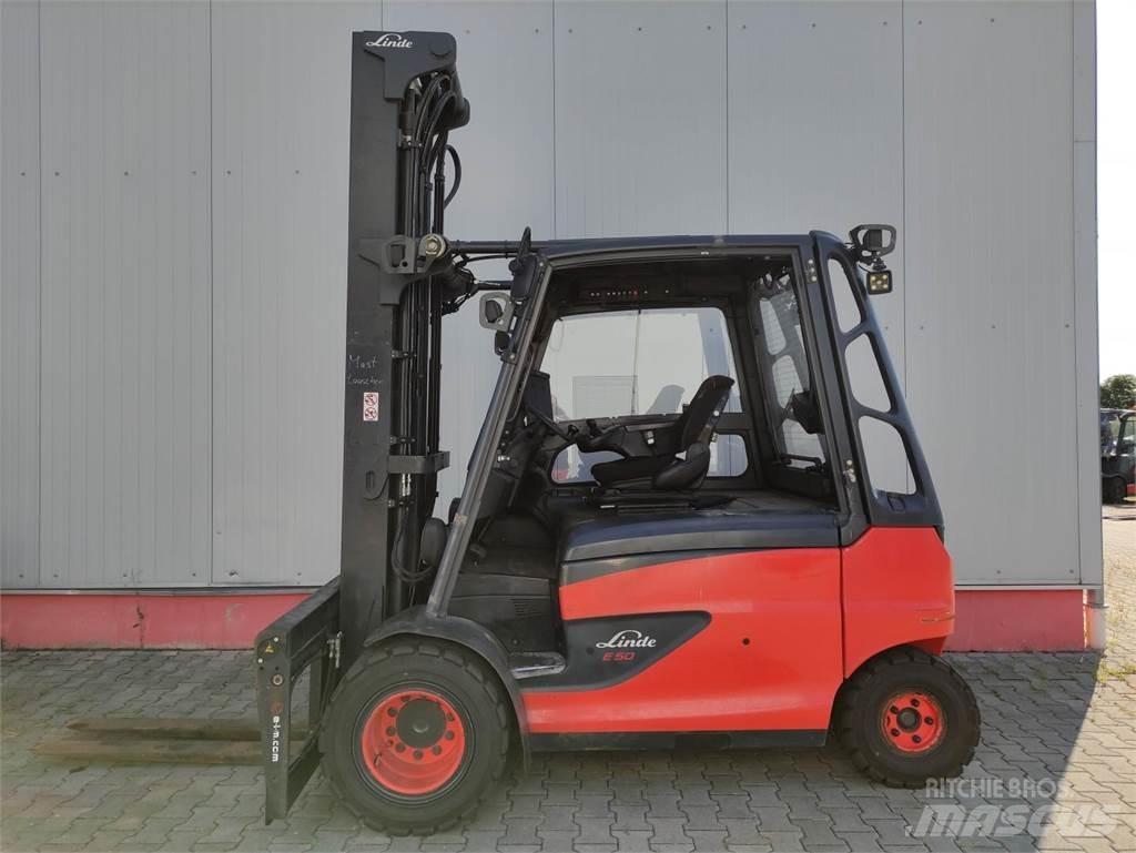 Linde E50HL-01/600-388 Elektromos targoncák