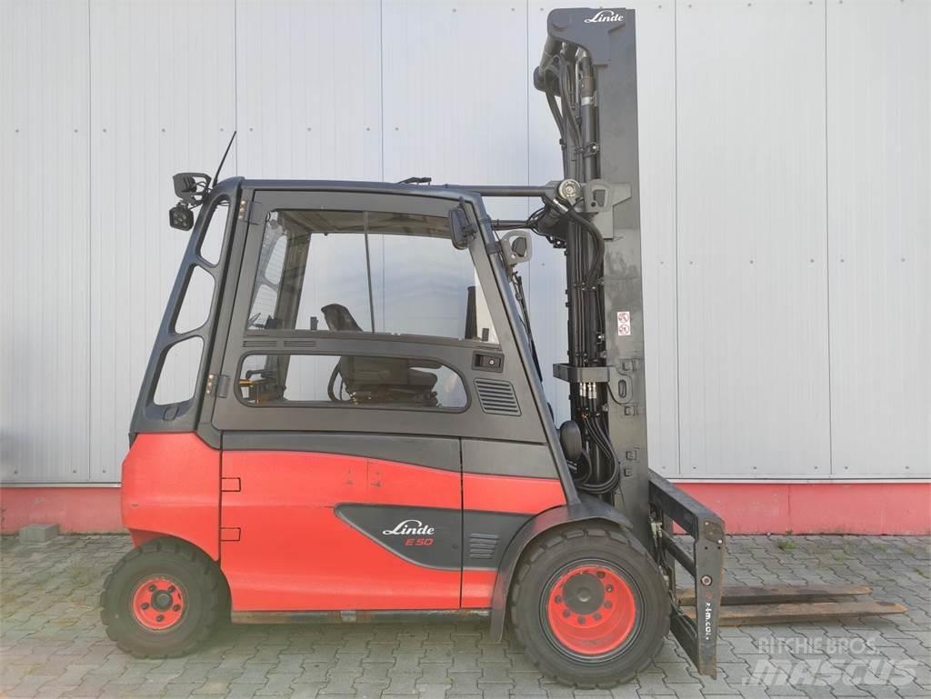 Linde E50HL-01/600-388 Elektromos targoncák