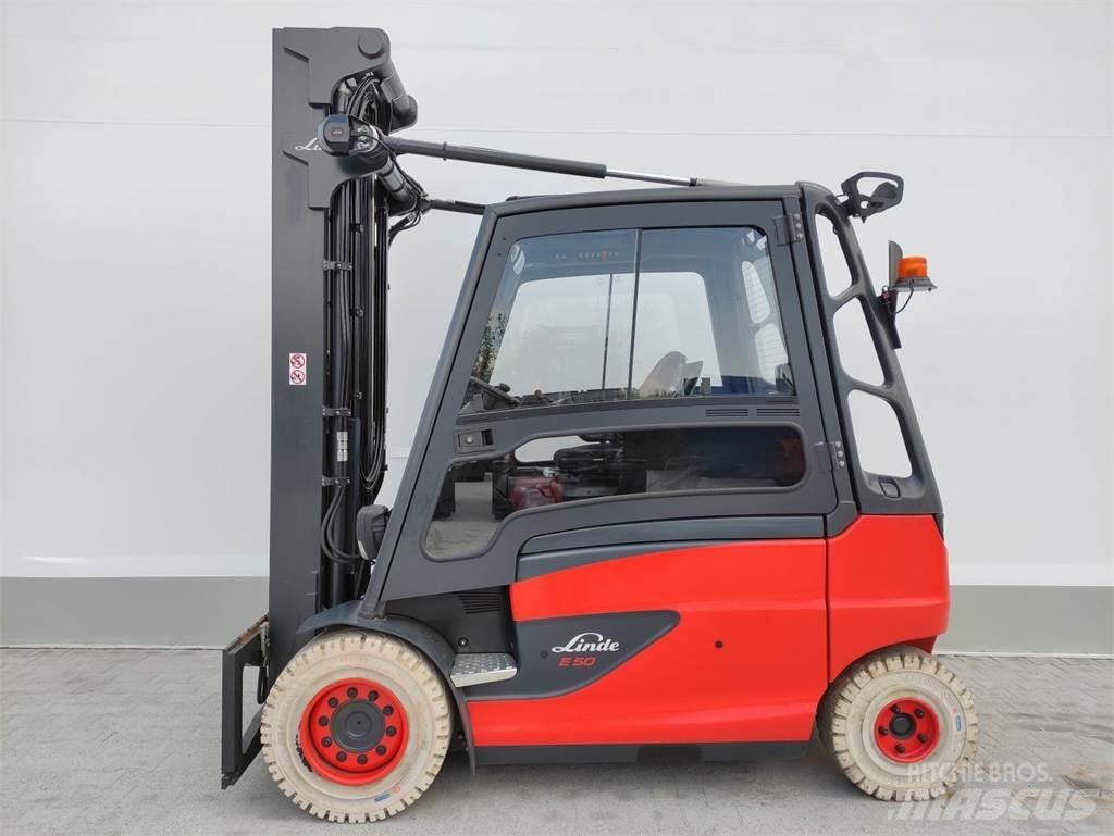 Linde E50HL-388 Elektromos targoncák