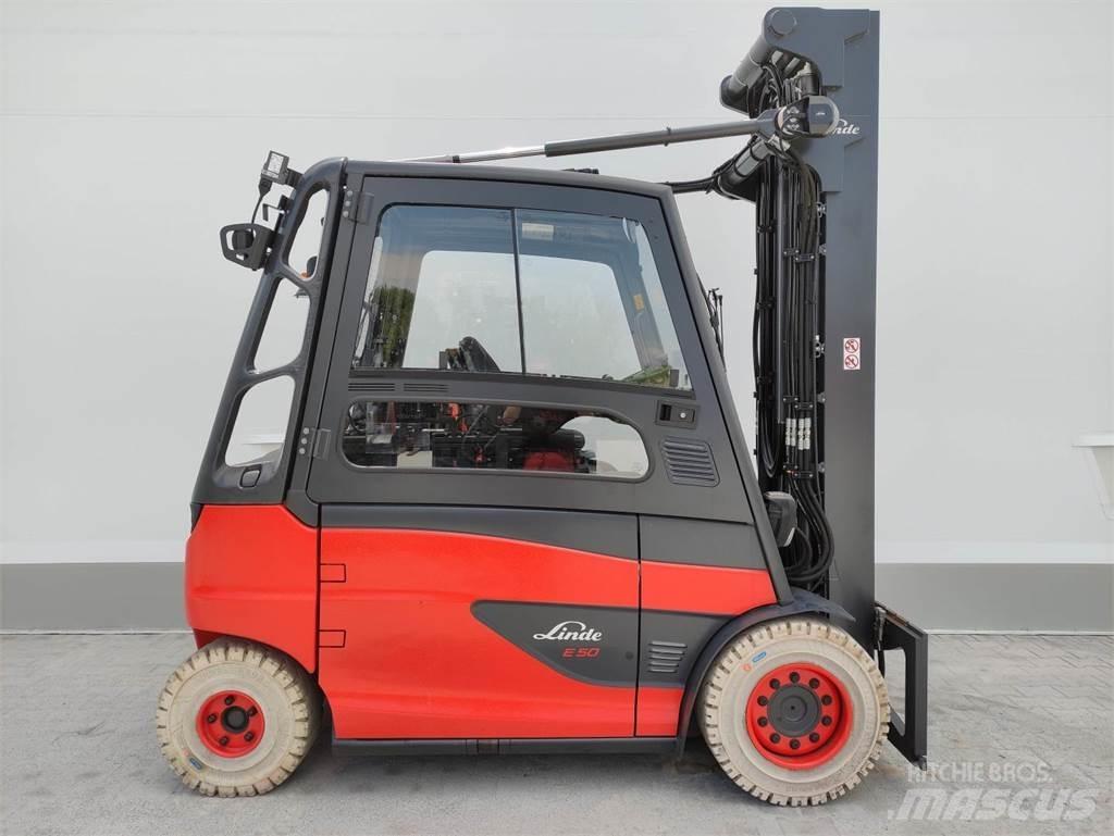 Linde E50HL-388 Elektromos targoncák