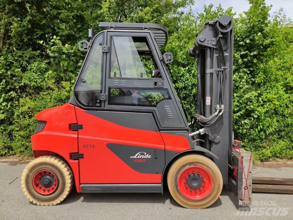 Linde E60-01-127 Elektromos targoncák