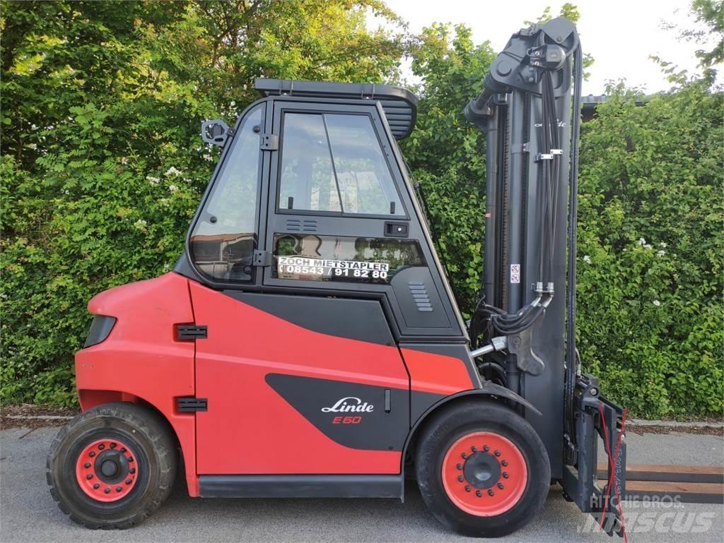 Linde E60-01-1279 Elektromos targoncák