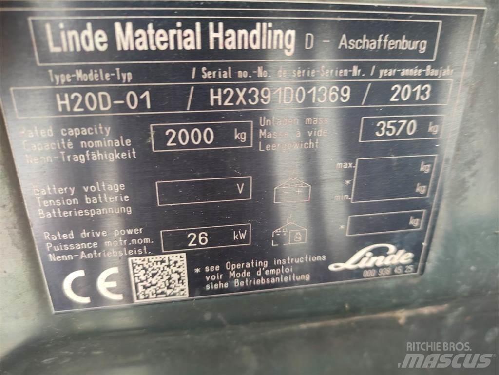 Linde H20D-01-391 Dízel targoncák