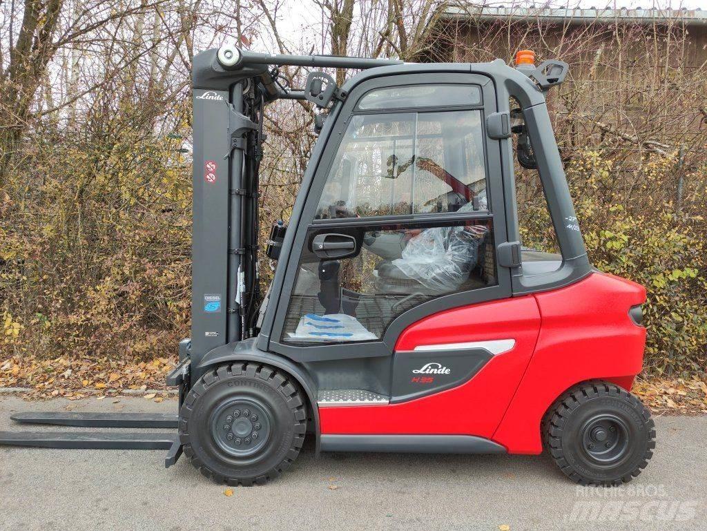 Linde H35D-01-120 Dízel targoncák