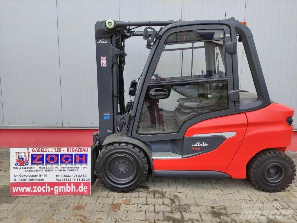 Linde H35D-01-1202 Dízel targoncák