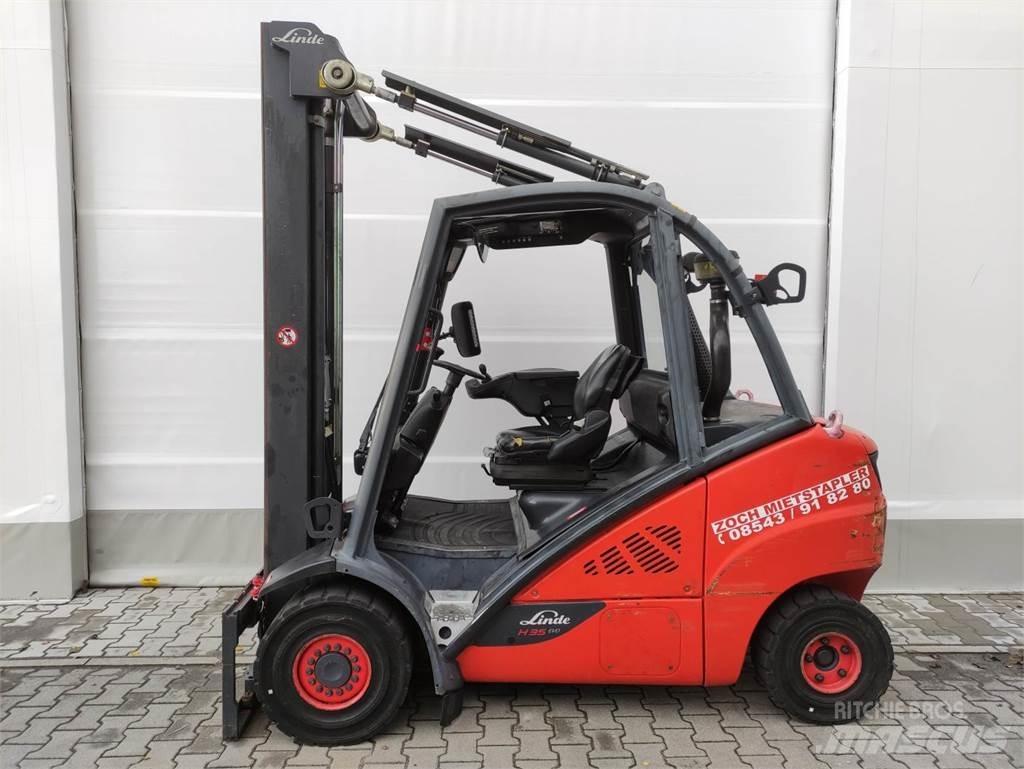 Linde H35D-02-393-EVO Dízel targoncák