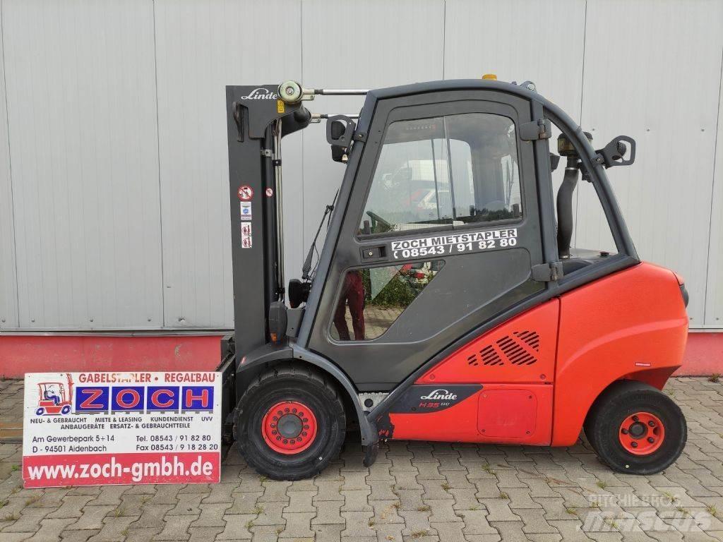 Linde H35D-02-393-EVO Dízel targoncák