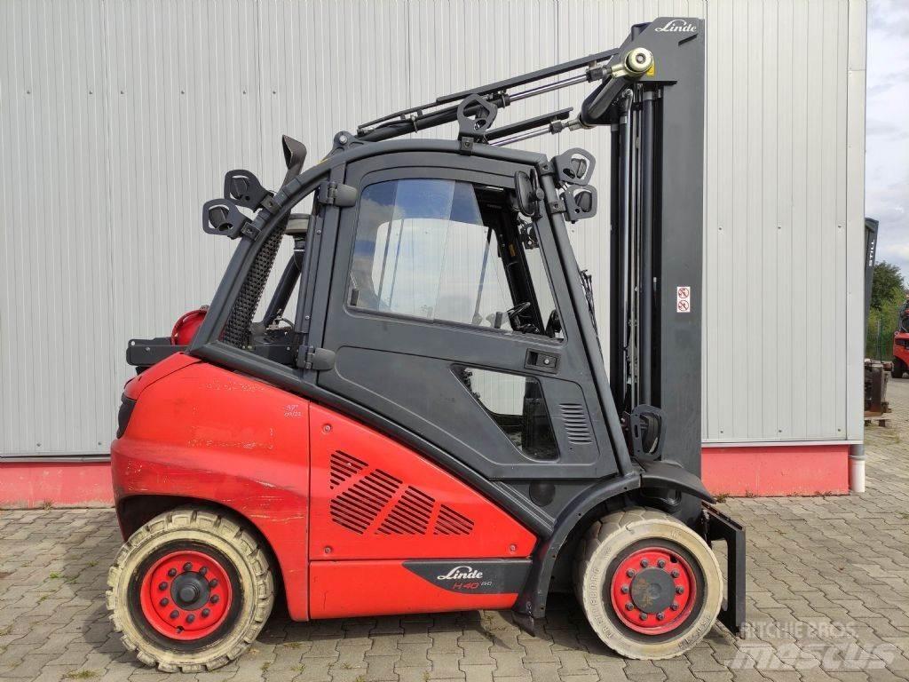 Linde H40T-02-394 EVO Gázüzemű targoncák