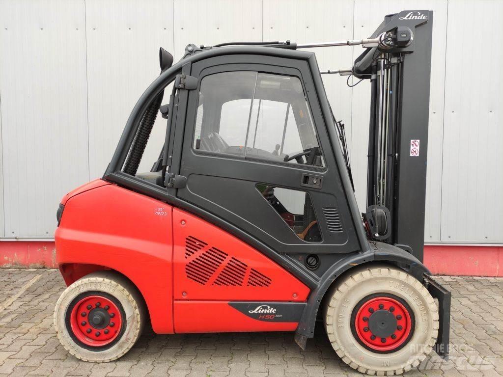 Linde H50D-02-394 Dízel targoncák