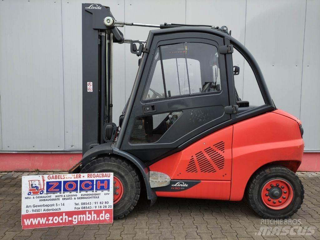 Linde H50D-02-394-EVO Dízel targoncák