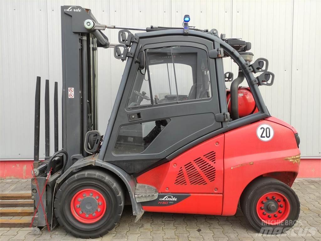 Linde H50T-02-394 EVO Gázüzemű targoncák