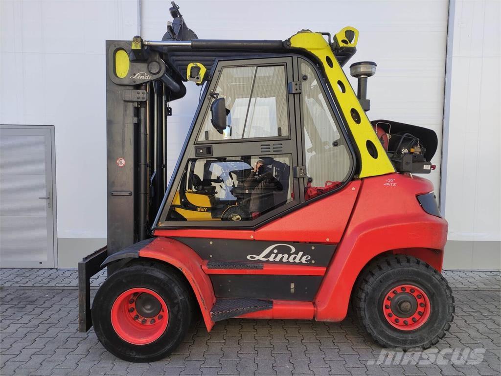 Linde H80T-02-396 Gázüzemű targoncák