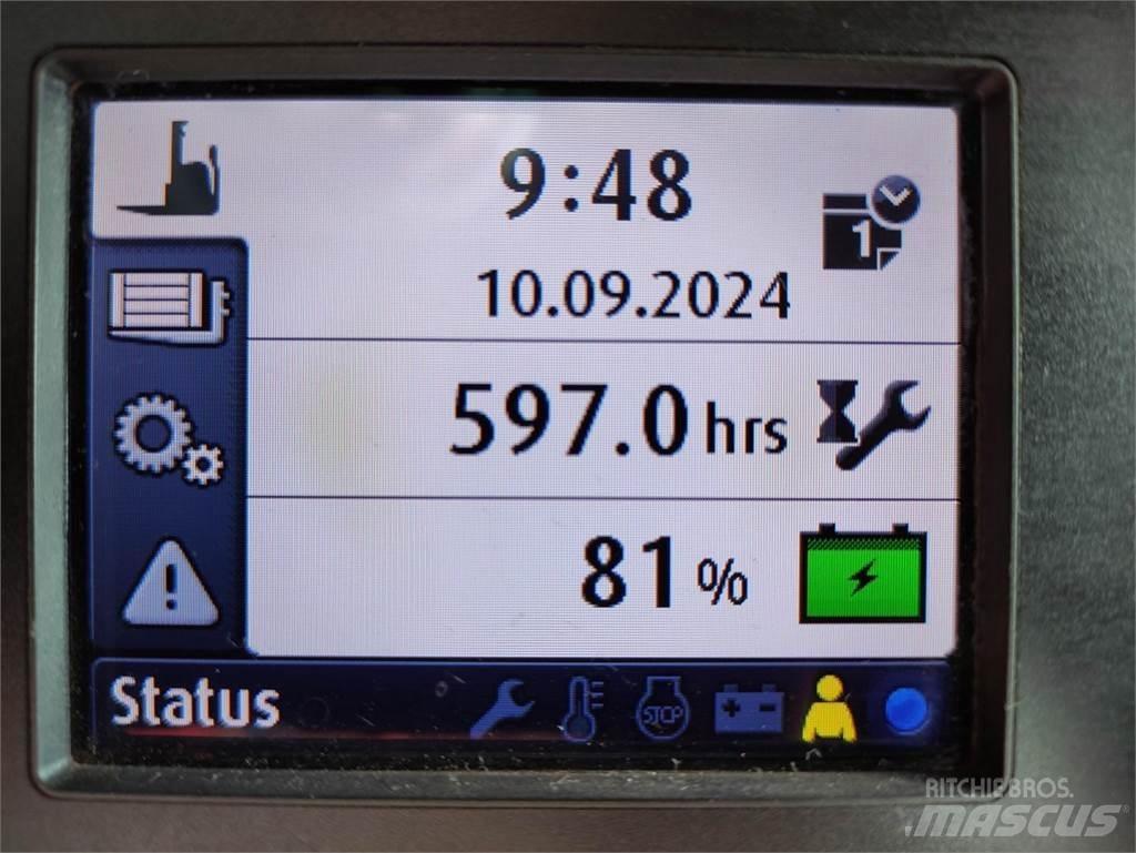 Linde L16-1173 Gyalogkíséretű targonca