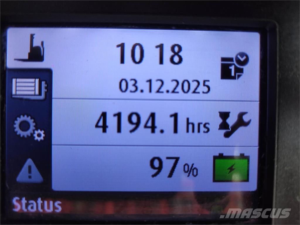 Linde L16-1173 Gyalogkíséretű targonca