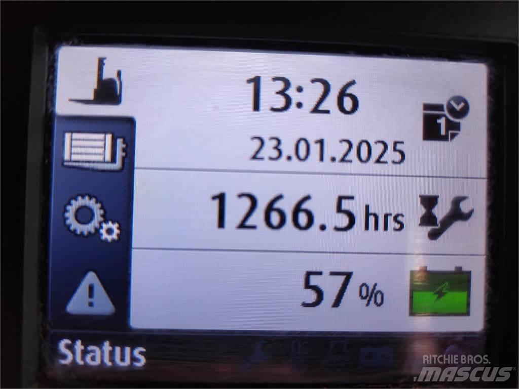 Linde L16-1173 (LACK NEU) Gyalogkíséretű targonca