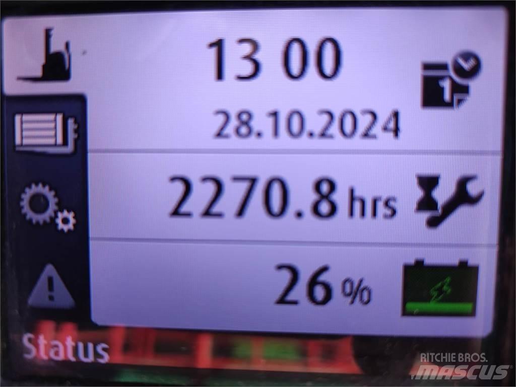 Linde L20-1173 Gyalogkíséretű targonca