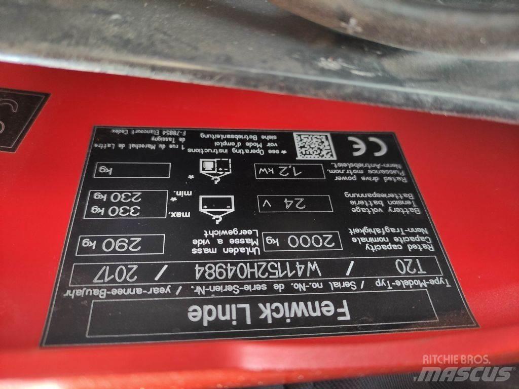 Linde T20 Alacsony emelőkocsi