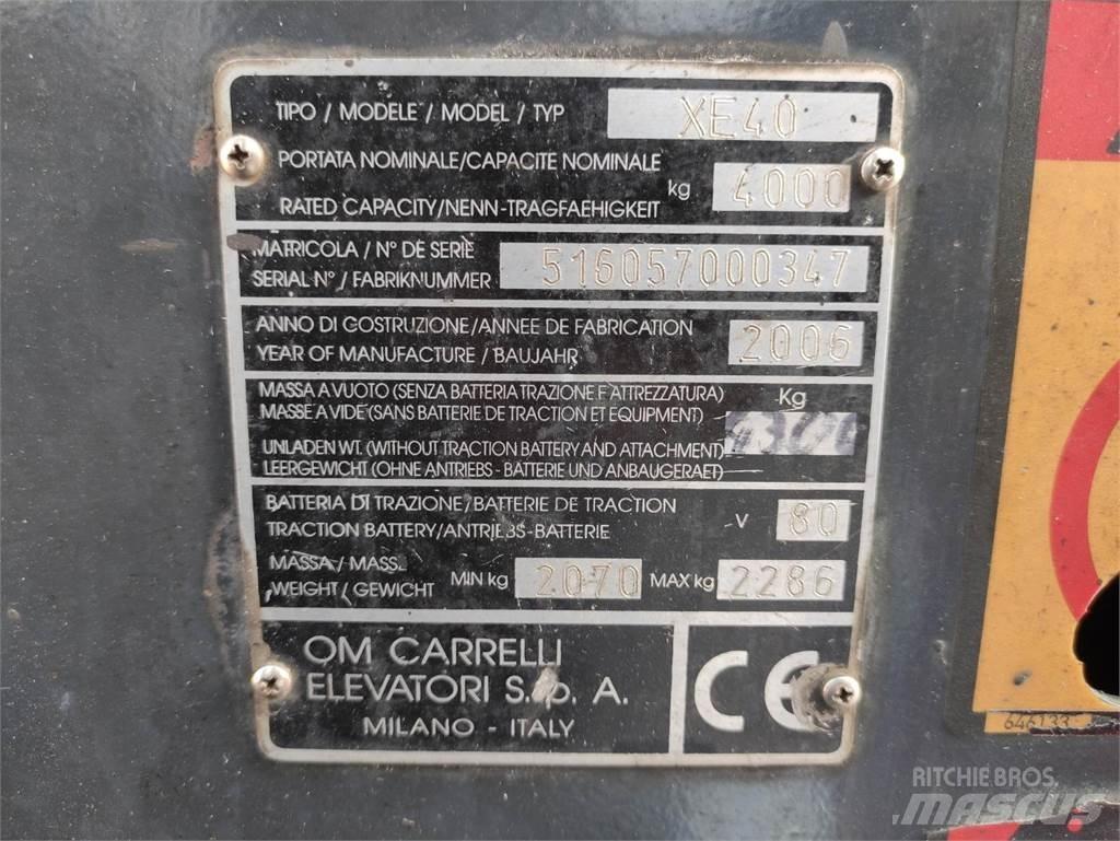 Om-Pimespo XE40 Elektromos targoncák