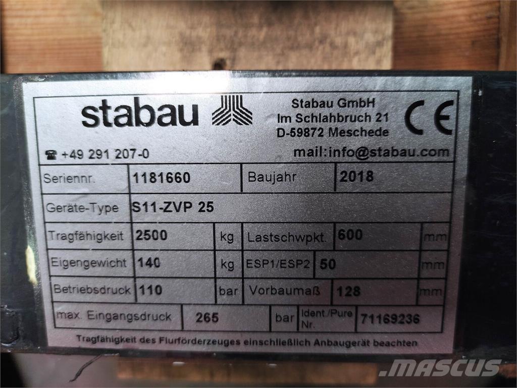 Stabau S11-ZVP25 Anyagmozgatás - Egyebek