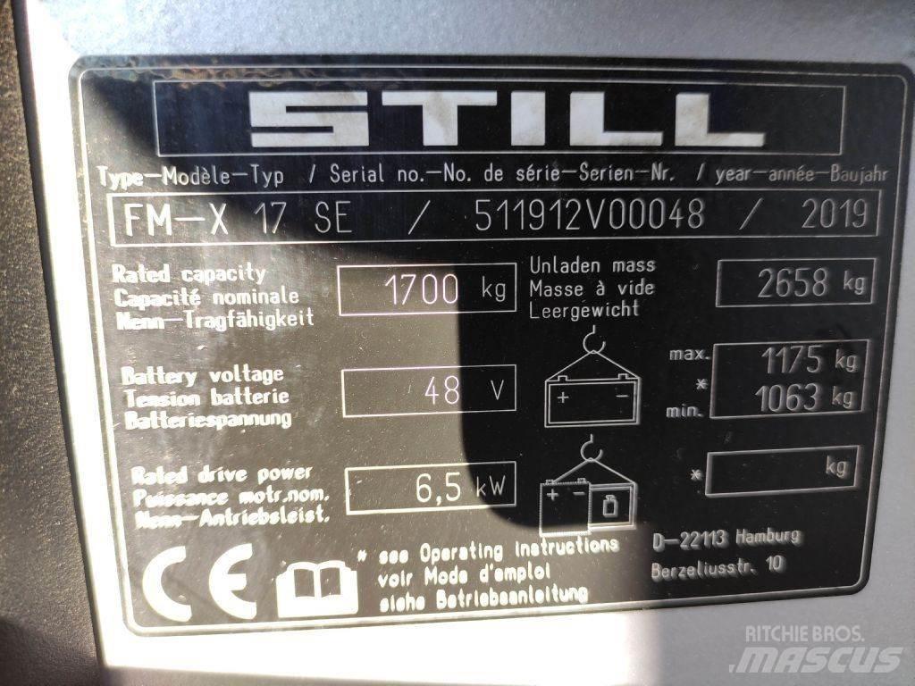 Still FM-X-17-SE Tolóoszlopos targonca