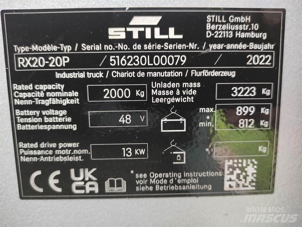 Still RX20-20 P Elektromos targoncák
