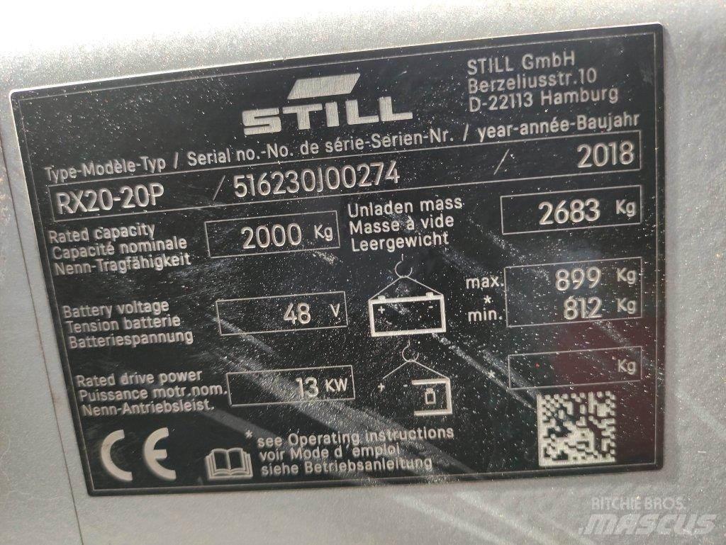 Still RX20-20P Elektromos targoncák