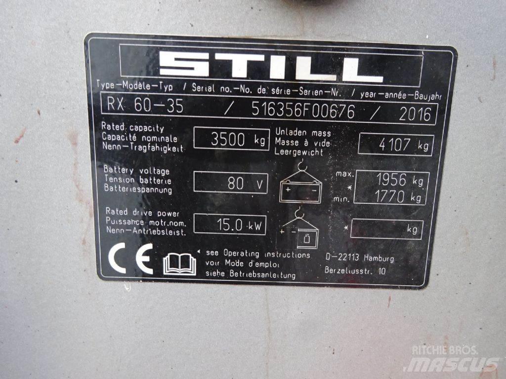 Still RX60-35 Elektromos targoncák