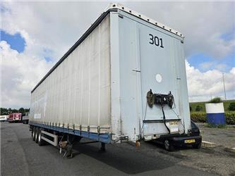 Pacton T3-011 | 3 axle curtainsider | sliding Roof | Saf