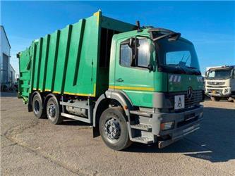 Mercedes-Benz ATEGO 2528 garbage truck 6x2 E3 vin 140