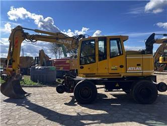 Atlas 1404K ZW bucket + grab 1604