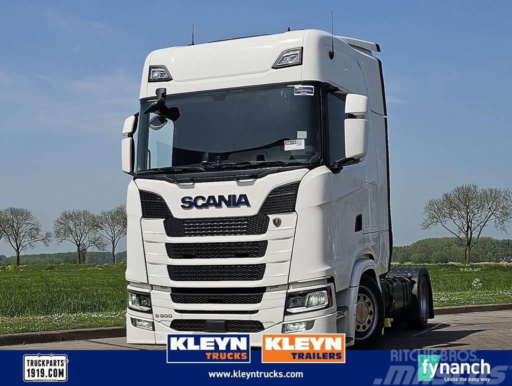 Scania S500 eb mega hubsattel Nyergesvontatók