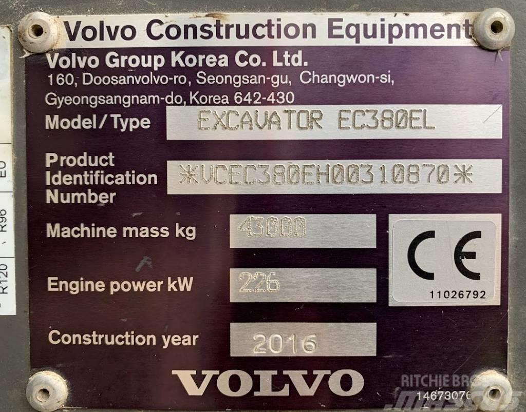 Volvo EC 380 EL Lánctalpas kotrók