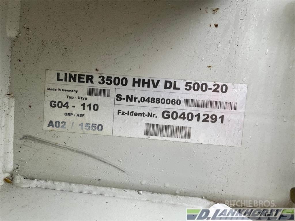 CLAAS Liner 3500 Isobus Rendkészítő
